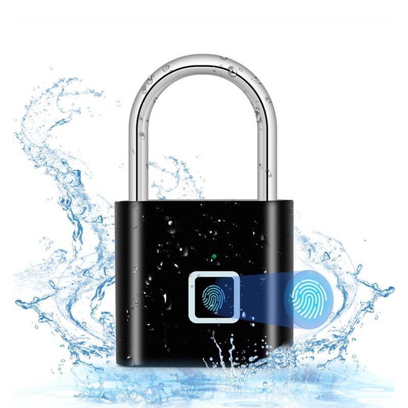 Christmas Promo🎅 2024 Fingerprint Padlock Smart Security Lock with USB Charge