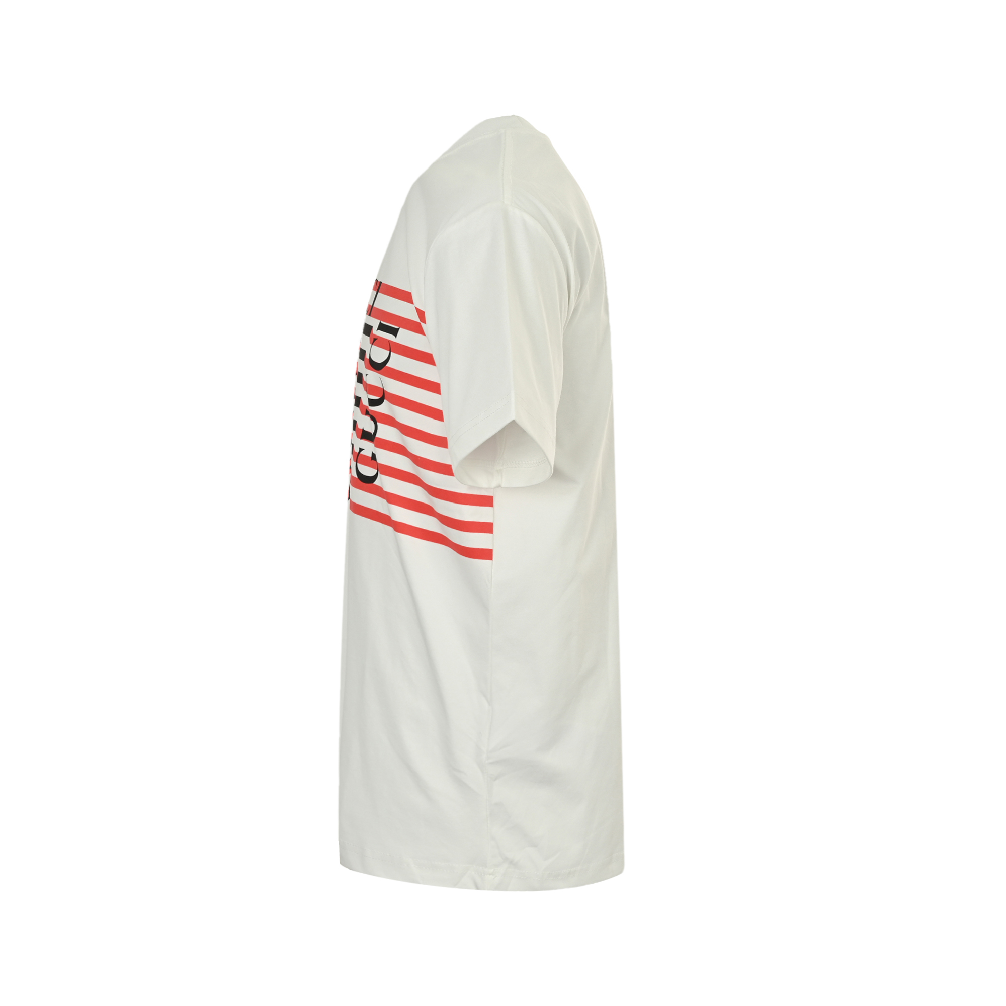 Gucci 25ss striped double G print short sleeve