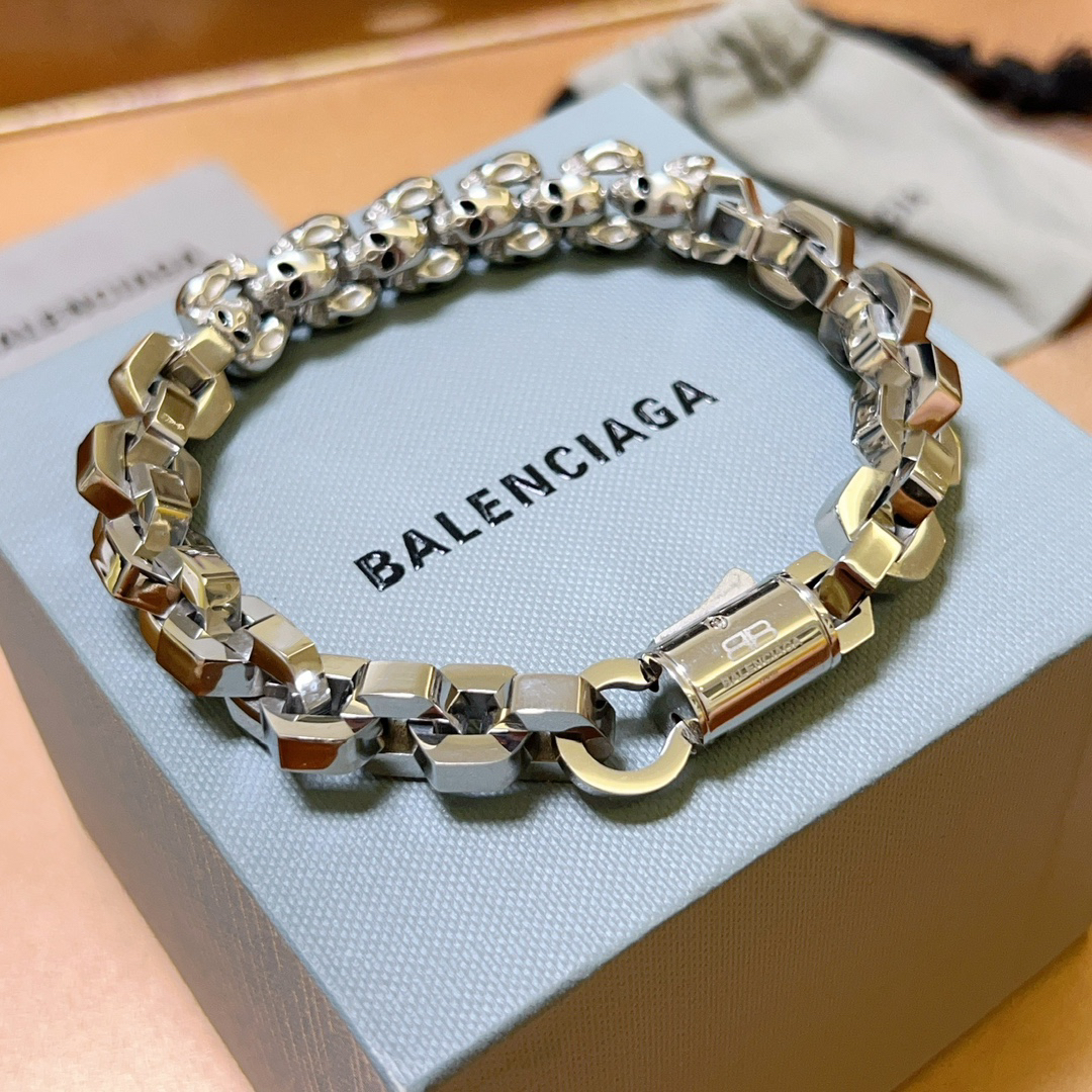 Balenciaga skull bracelet