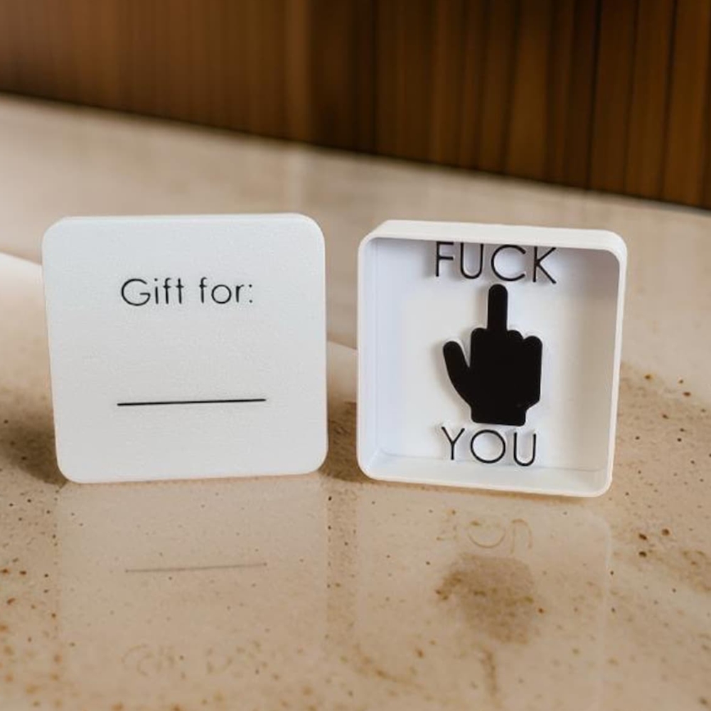 Middle finger Gift Box
