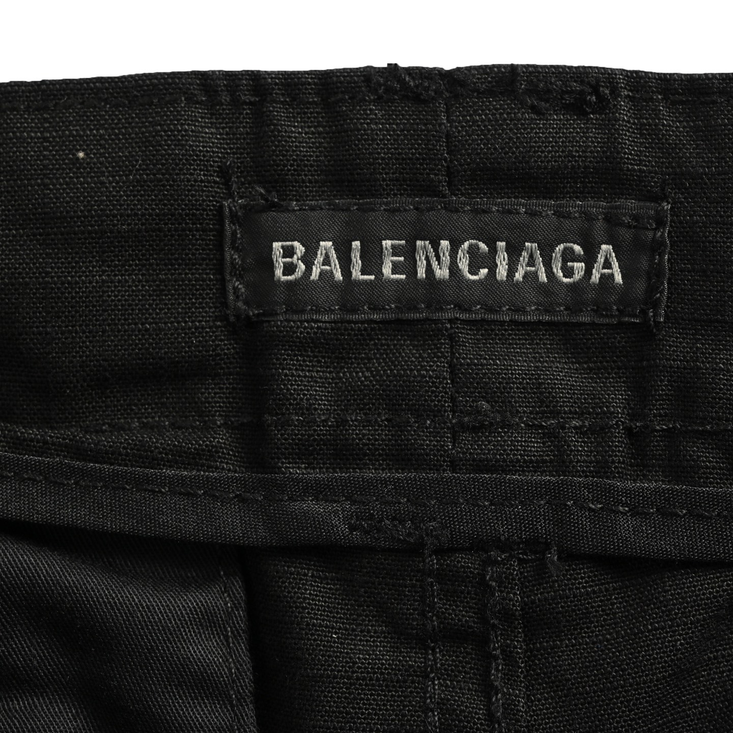 Balenciaga 25ss flared wool twill trousers