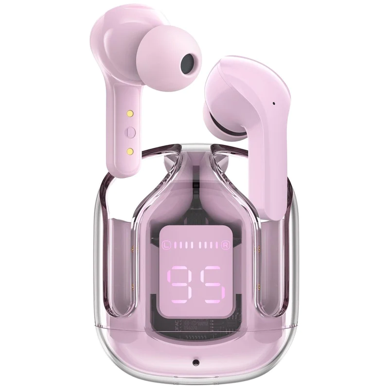 Christmas Sale🔥Top Selling - T6 Crystal Wireless Earbuds [Stock is limited, first come first served!]