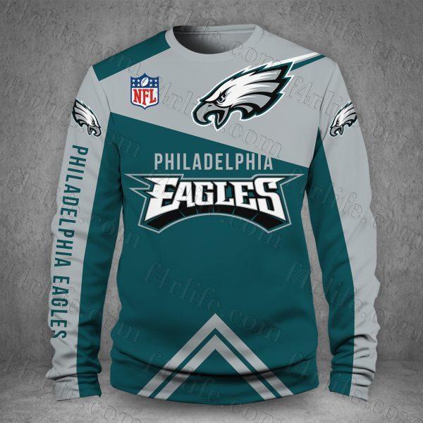 PHILADELPHIA EAGLES HOODIE PRINTED VIP 3D 09