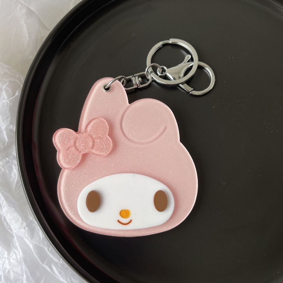 Sanrio Slider Mirror Keychain