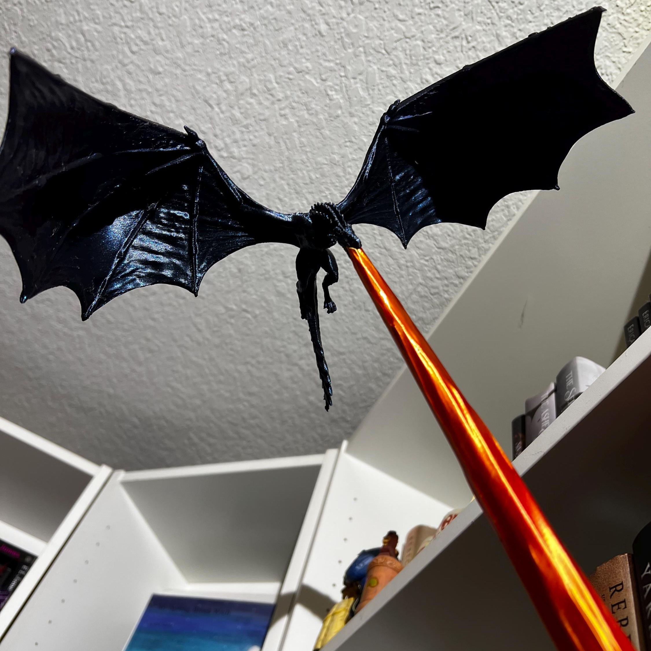2024 New Dragon Flame Book Nook