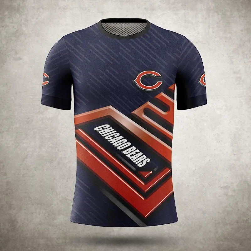 CHICAGO BEARS 3D HOODIE DK4377