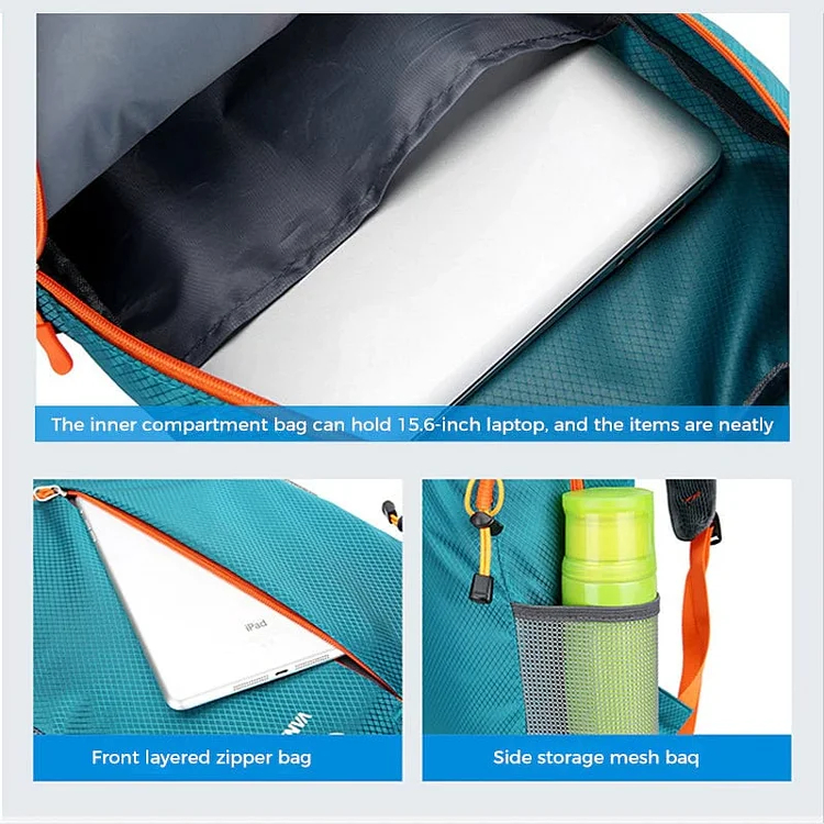 (🔥Last Day Promotion-SAVE 50% OFF)30L Lightweight Foldable Waterproof  Travel Camping Backpack-BUY 2 GET 10% OFF AND FREE SHIPPING