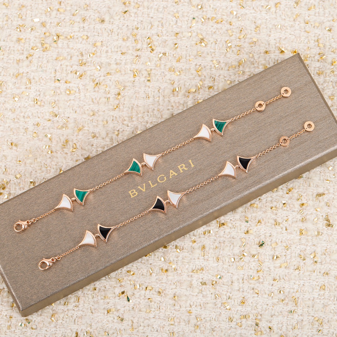 Bulgari Shell Fan Bracelet