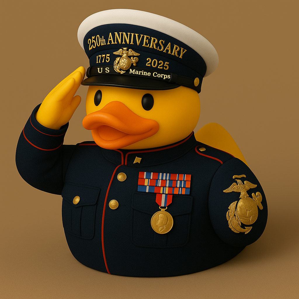 250th Anniversary US Military Commemorative Duck