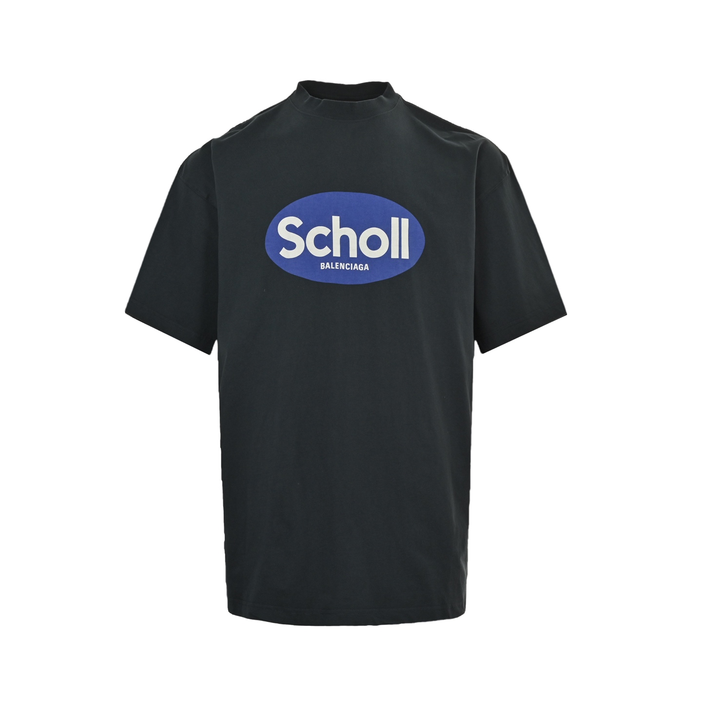Balenciaga 25ss Scholl print short sleeve