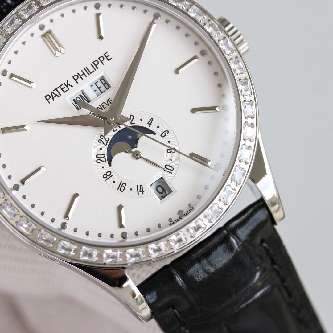 Patek Philippe Complex Function Timepiece Swarovski Baguette Diamond Edition