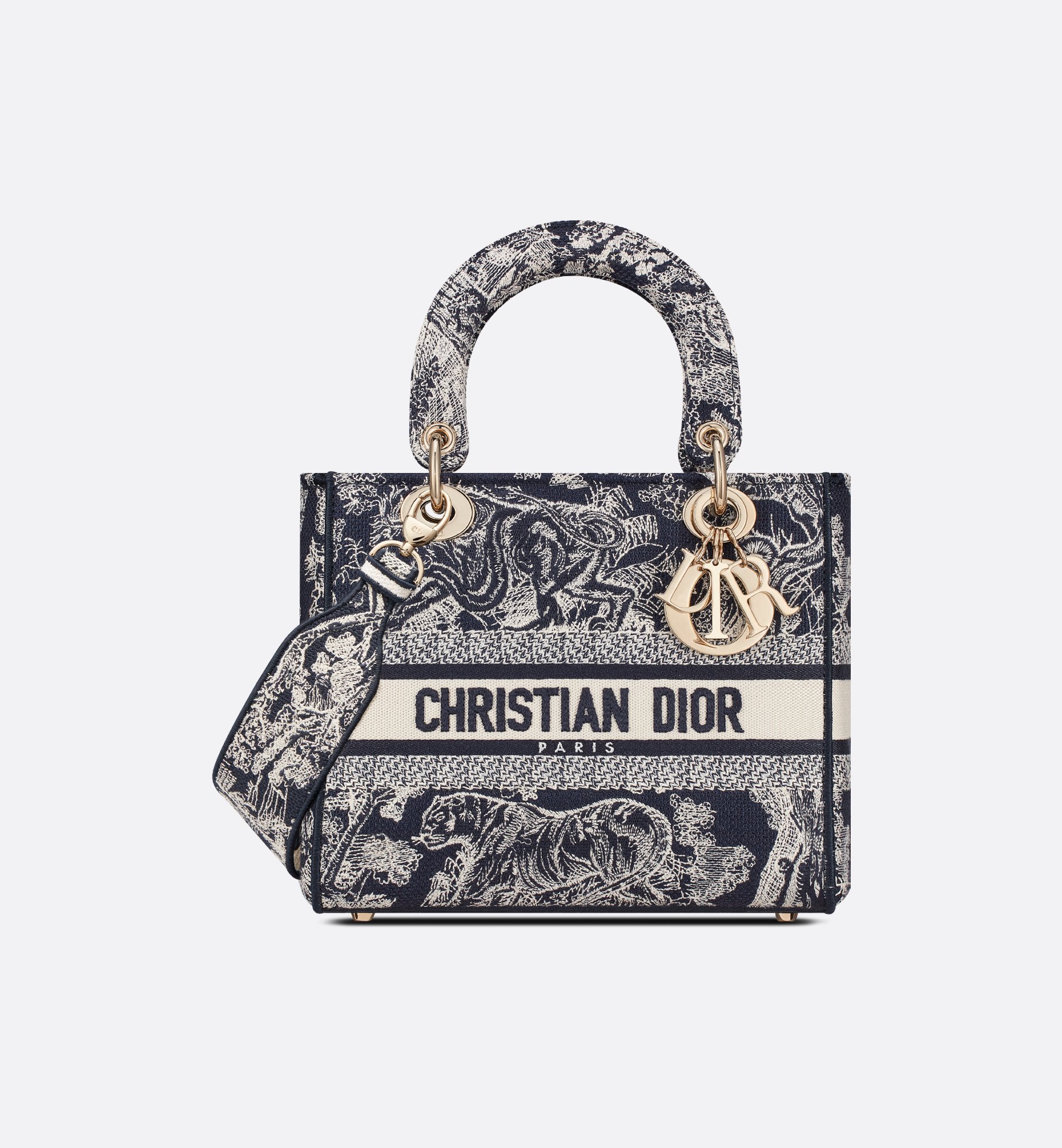 Dior Medium Lady D-Lite Bag M0565ORGO_M928