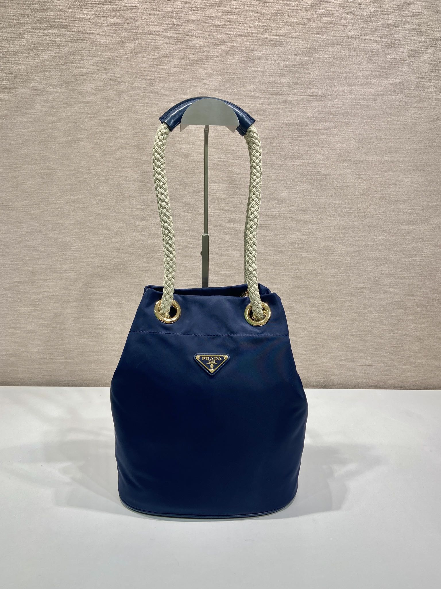 Prada Re-Nylon Nylon Handbag 1BE082