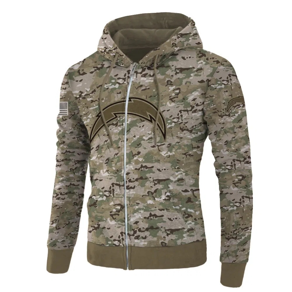 LOS ANGELES CHARGERS 3D HOODIE LLAC004
