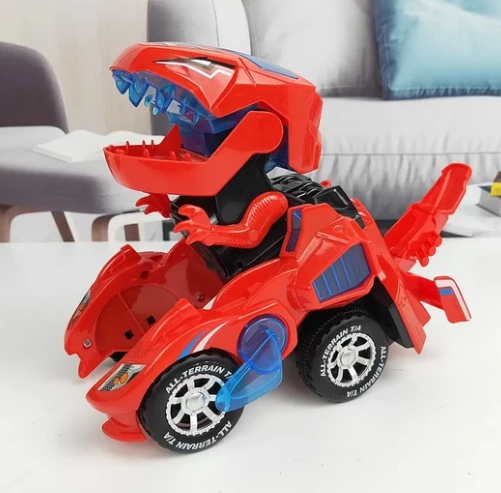 50%OFF-Transforming Dinosaur LED Car （BUY 2 FREE SHIPPING)