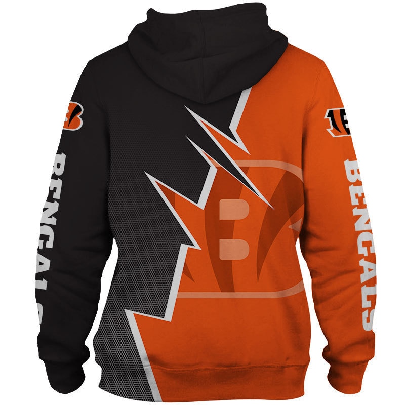CINCINNATI BENGALS 3D HOODIE CB009