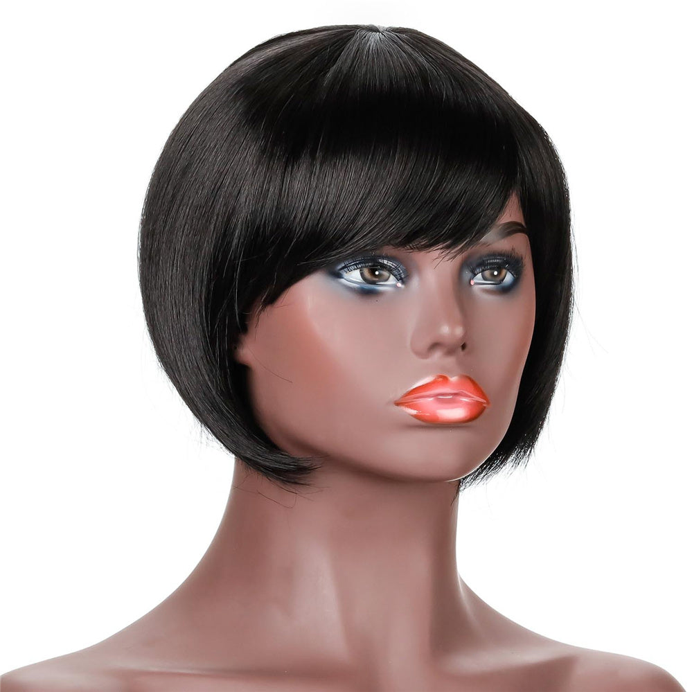 Luna Wigs Short Style Pixie Cut Straight Hair