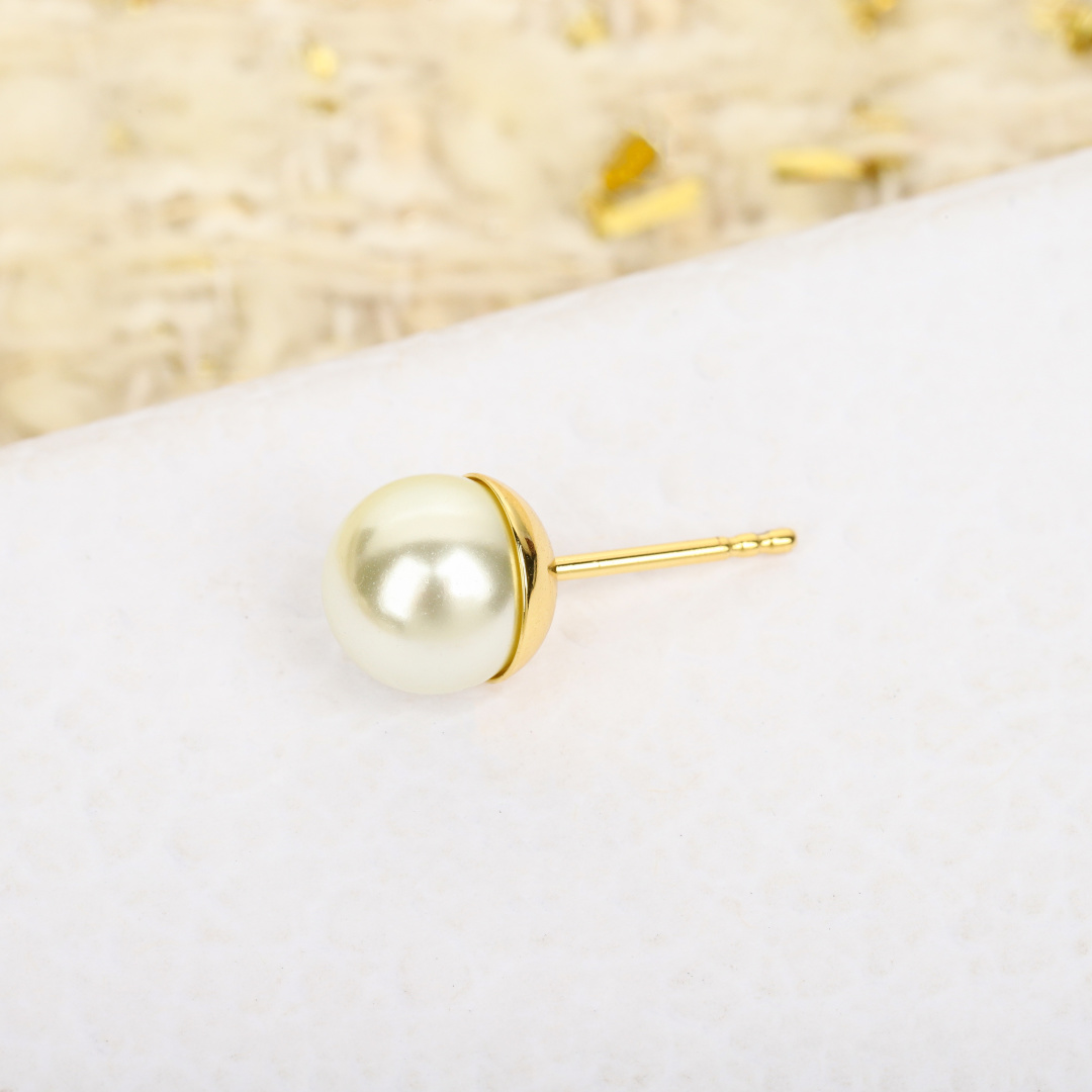 Dior Candy CD Double Bead Earrings