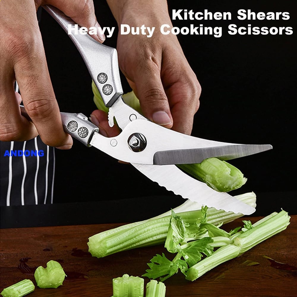 (2023 Big Sale-50% OFF) Heavy Duty Stainless Steel Bone-Cut Scissors-BUY 2 GET 10% OFF & FREE SHIPPING