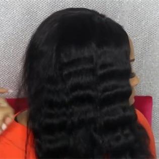 Luna A05 Affordable African American Long Wavy Wig for Women
