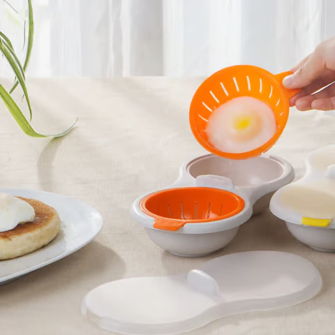 NEW YEAR HOT SALE🔥🔥 - Draining Egg Boiler--(BUY 2 GET 1 FREE NOW)