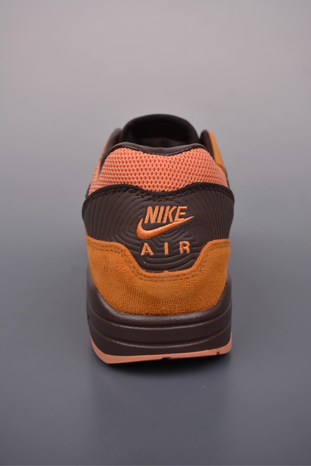 Nike Air Max 1 Premium King's Day Dark Brown and Orange HF7346-200