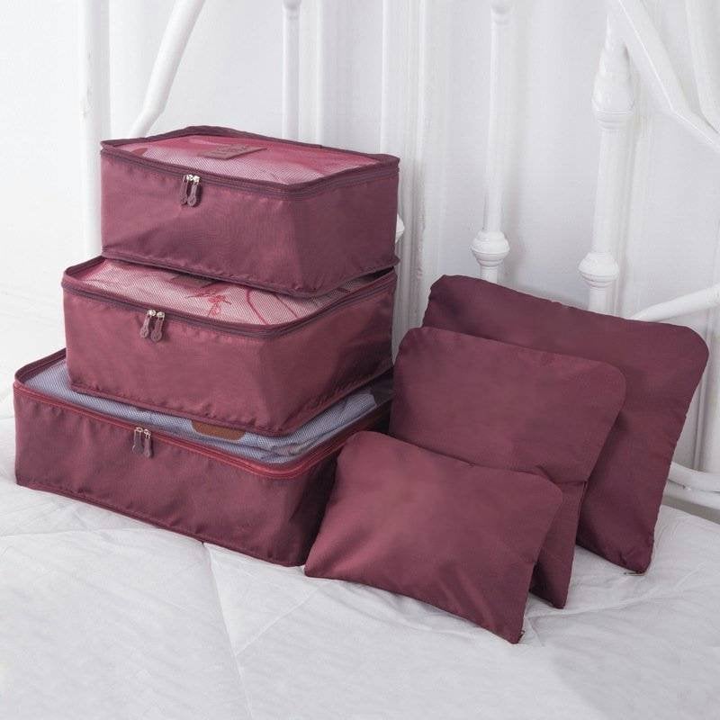 ✈6 pieces portable luggage packing cubes🧳Buy More Save More🚗