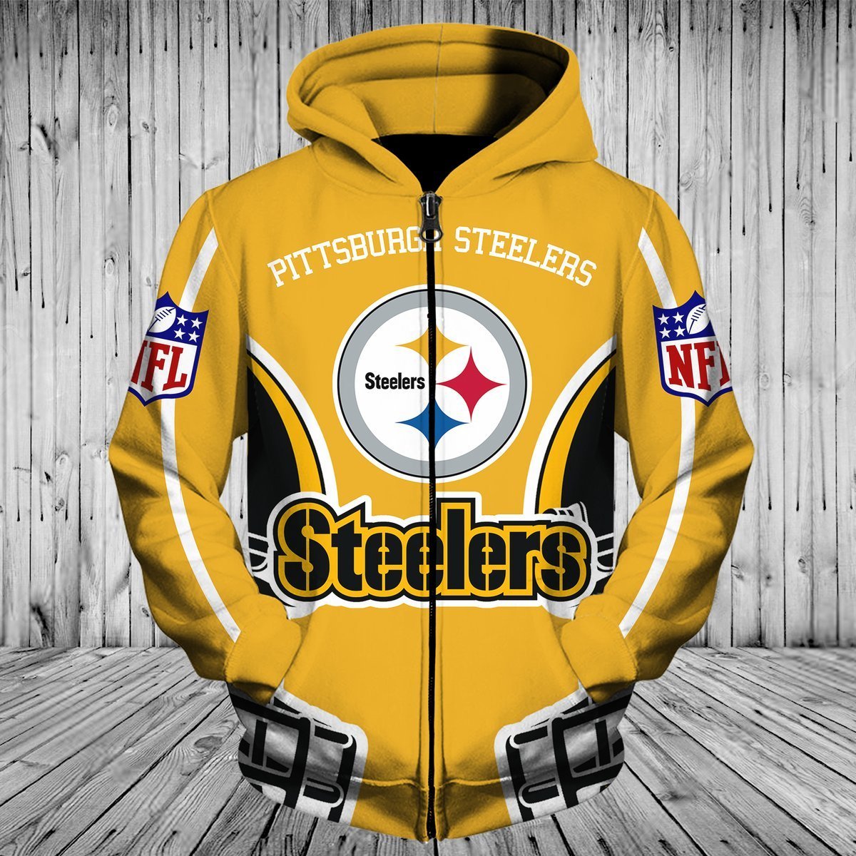 STEELERS 3D HOODIE 5