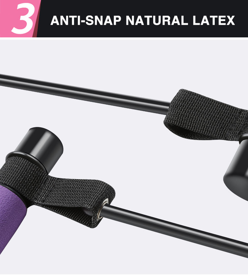 Portable Pilates Bar Kit with Resistance Band Exercise Stick🔥Buy 2 FREE SHIPPING