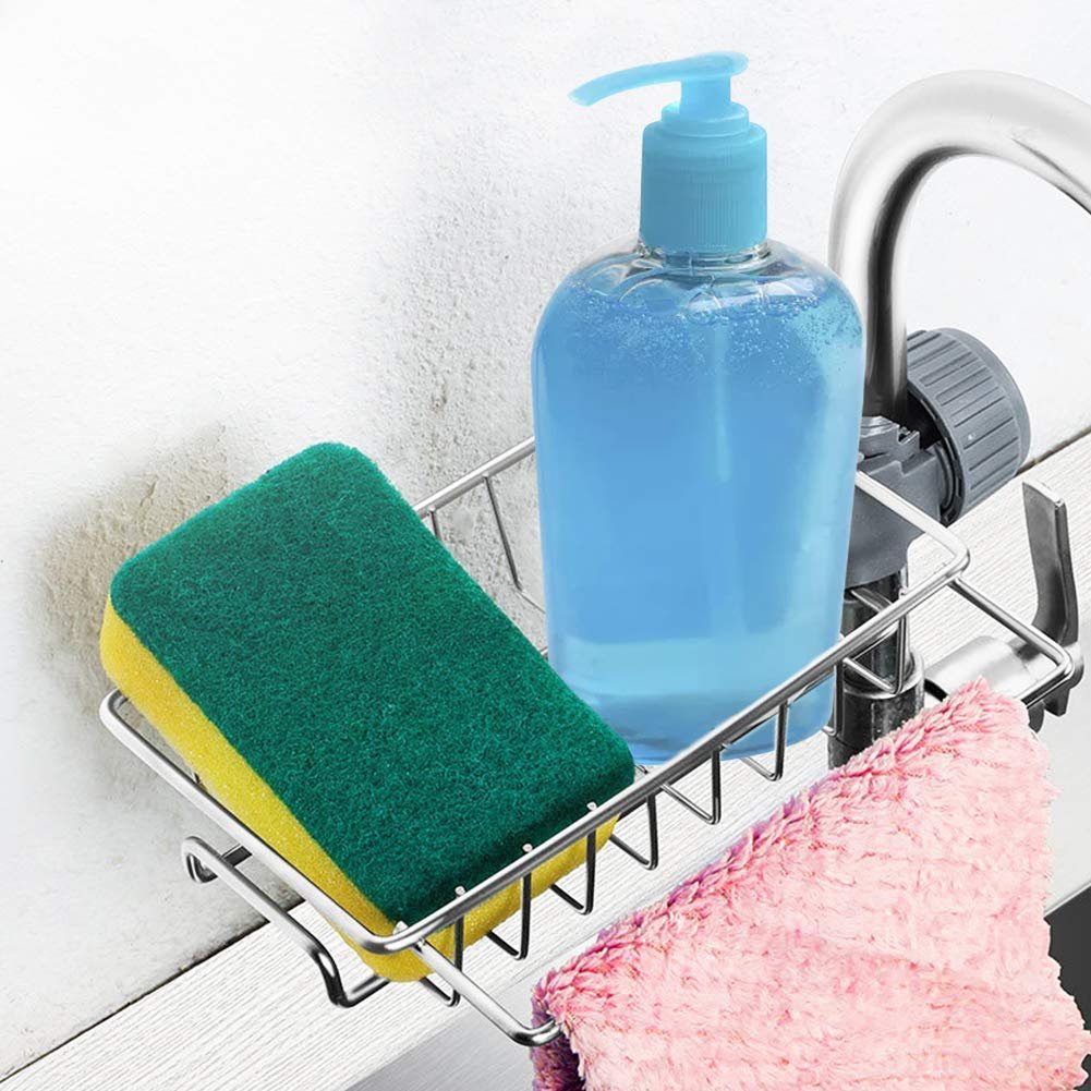 (Last Day Flash Sale-50% OFF) Kitchen Stainless Steel Faucet Rack--BUY 3 GET 2 FREE & FREE SHIPPING