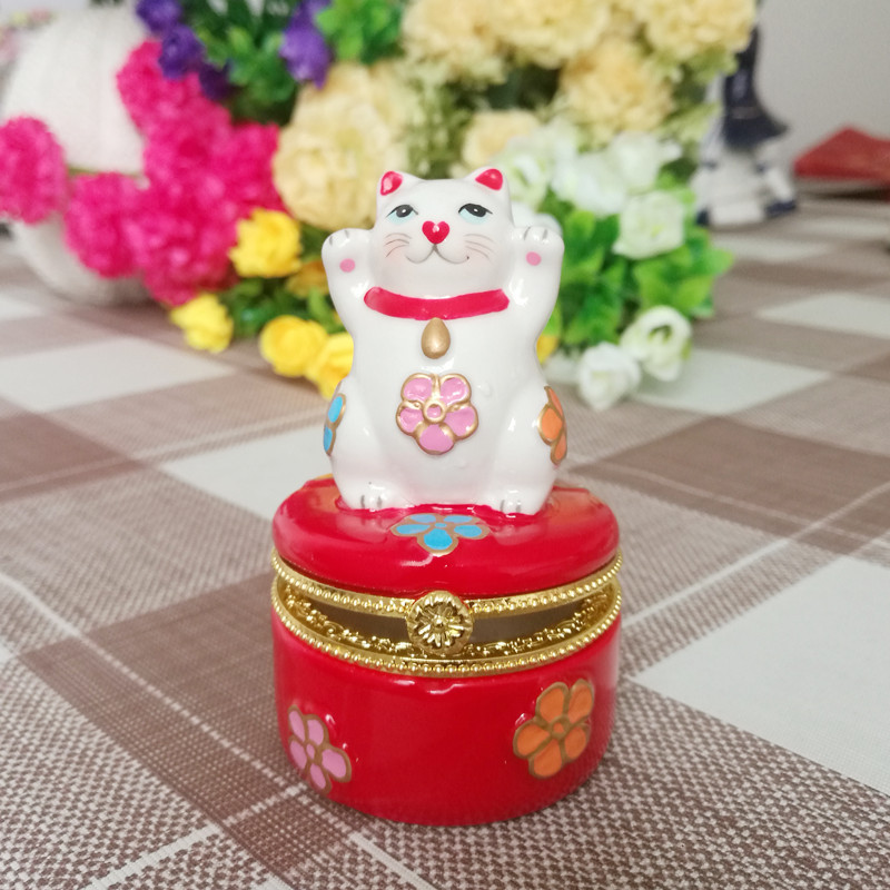 🎄Early Christmas Sale 49% OFF🎄Christmas Hand Painted Ceramic Jewelry Box