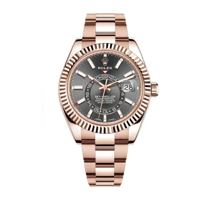 Rolex Sky-Dweller 326935-0007 “Everose Rhodium Dial” Next Level Replica