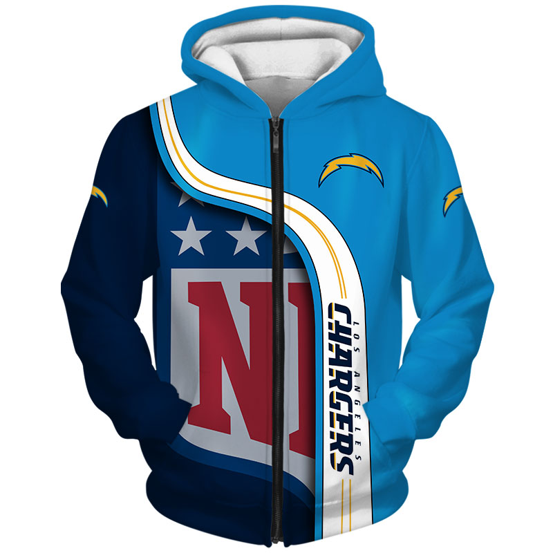 LOS ANGELES CHARGERS 3D HOODIE LLAC001