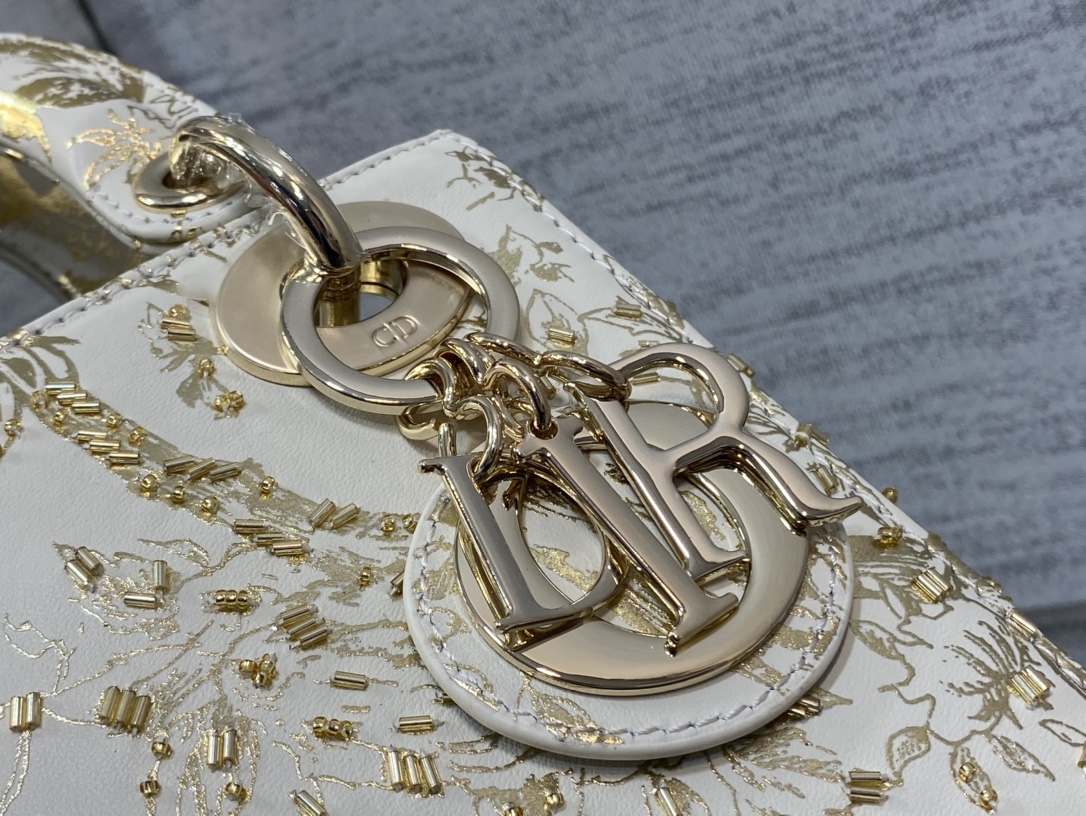 Dior Lady Limited Edition Embroidered Princess Diana Bag