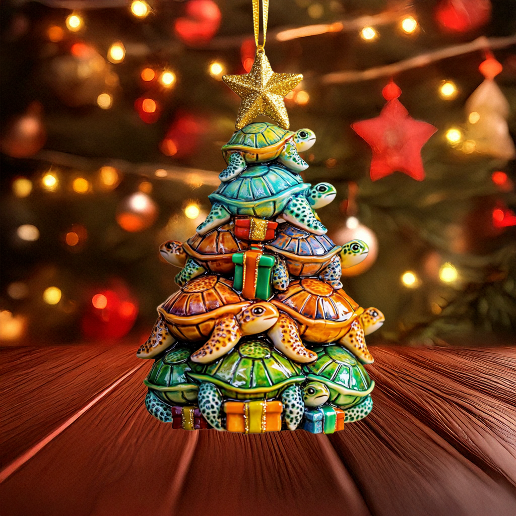 Sea Turtle🐢🎄Christmas Ornament
