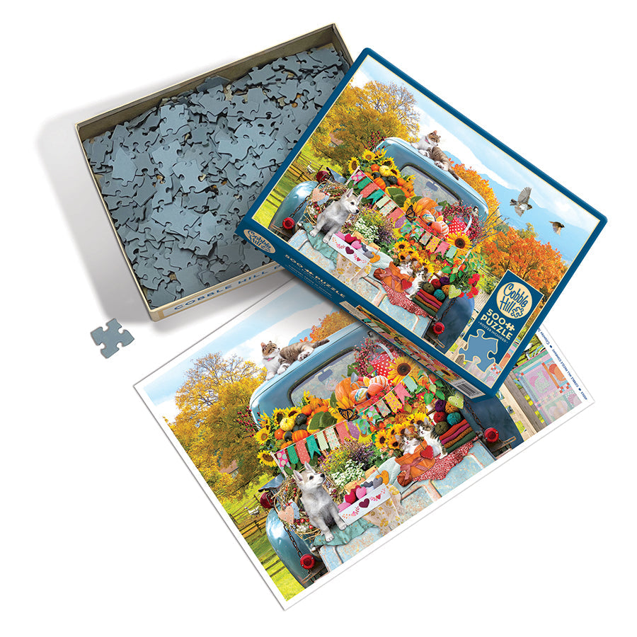 Country Truck in Autumn | 500 Piece