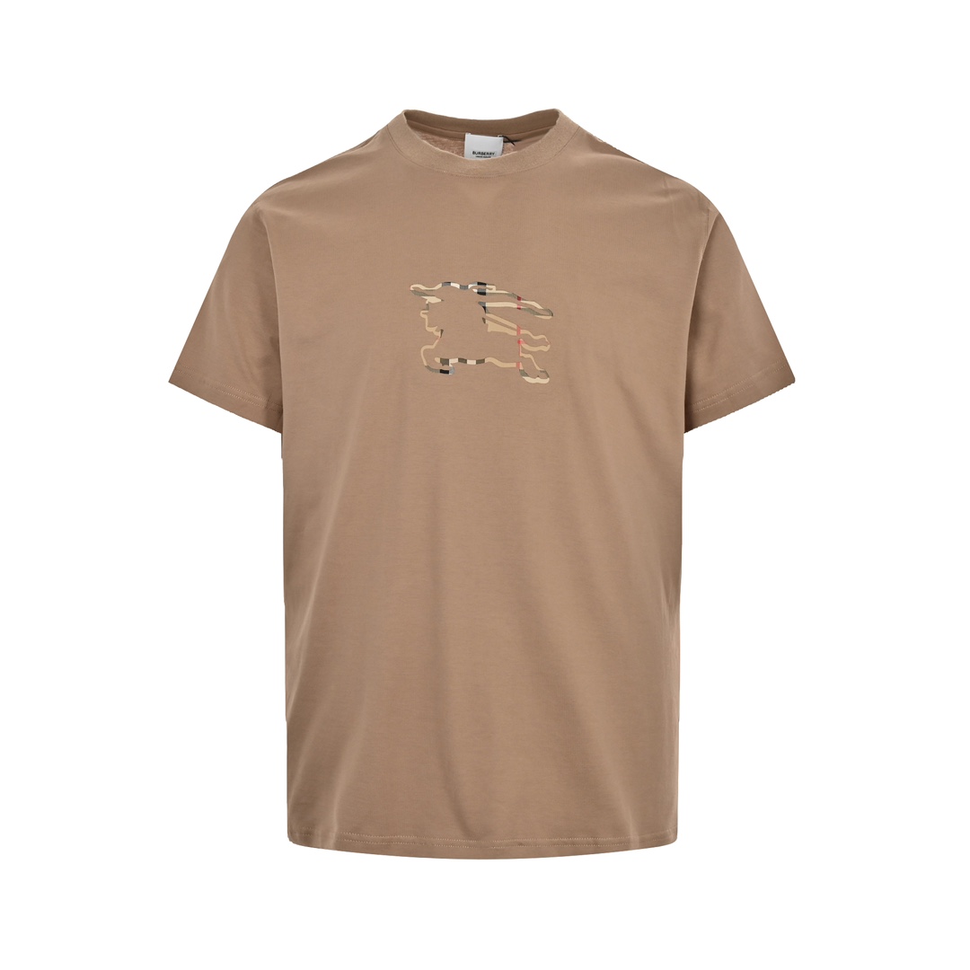 Burberry hollow war horse patch short sleeve