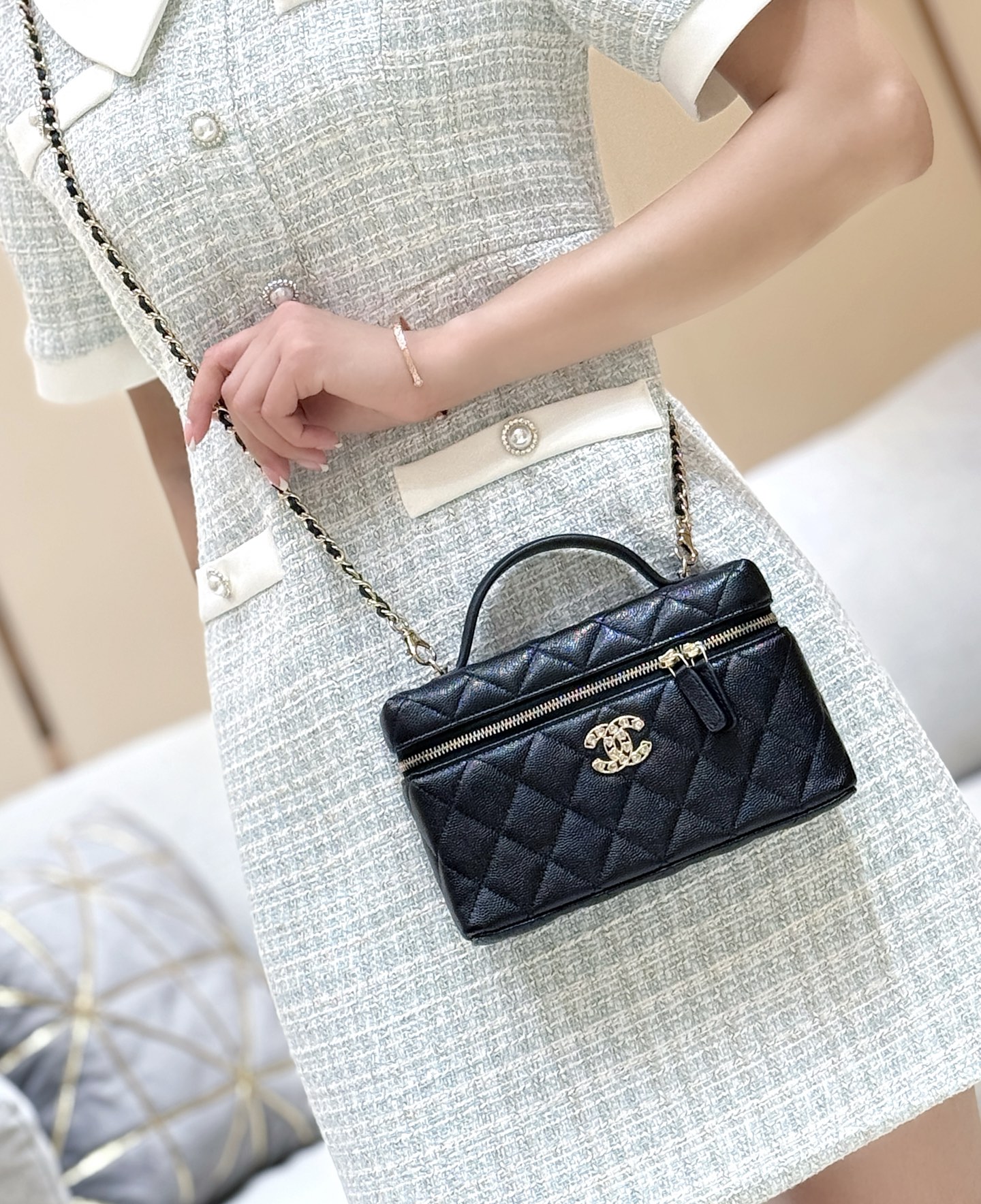 Chanel 25P Limited Edition Heart Diamond Bag AP4513 00108