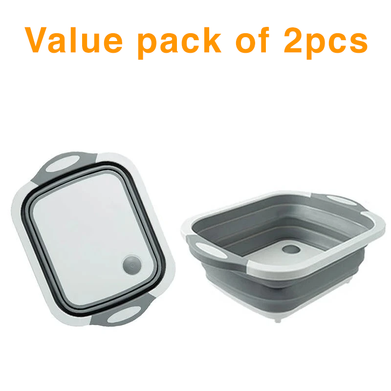 3in1 Multi-Function Foldable Cutting Board