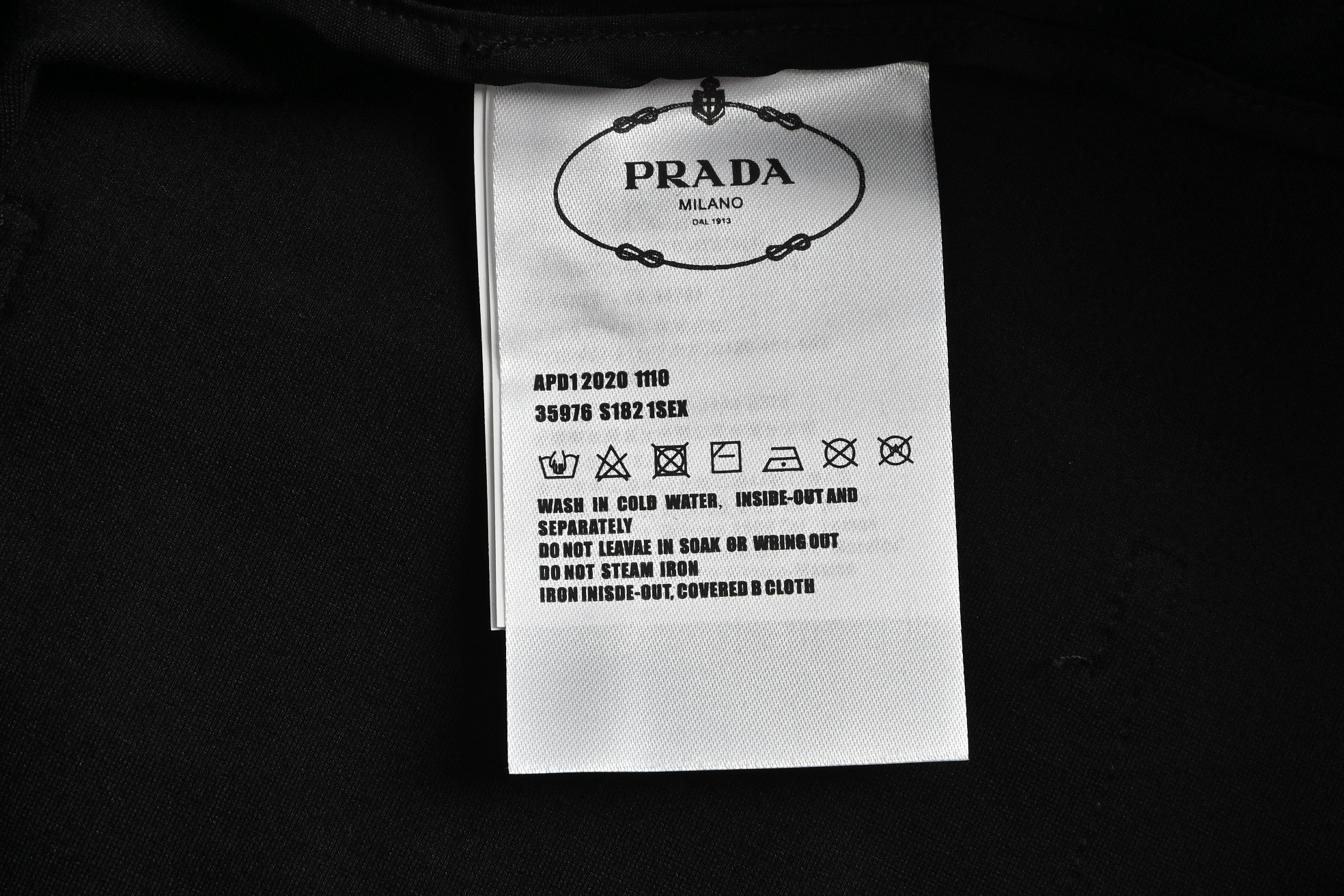 Prada Pocket zip side webbing shorts