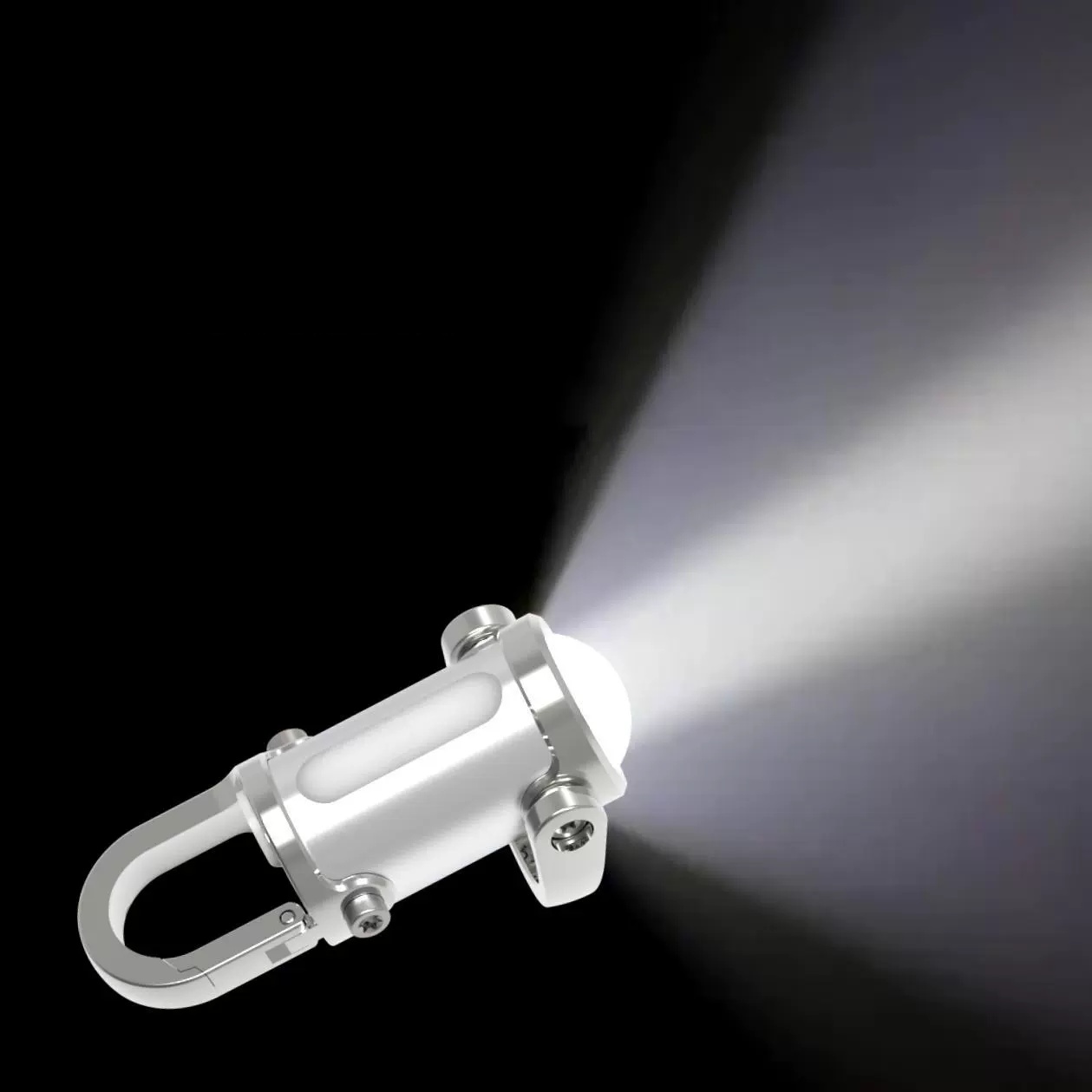 2025 New Upgrade Mini Ultra-Bright Waterproof Flashlight, Emergency & Power Bank & Keychain