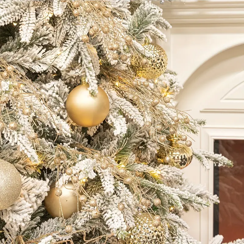 🎄Early Christmas Sale 49% OFF🔥Glitter DIY Artificial Berry Tree Branch Decoration