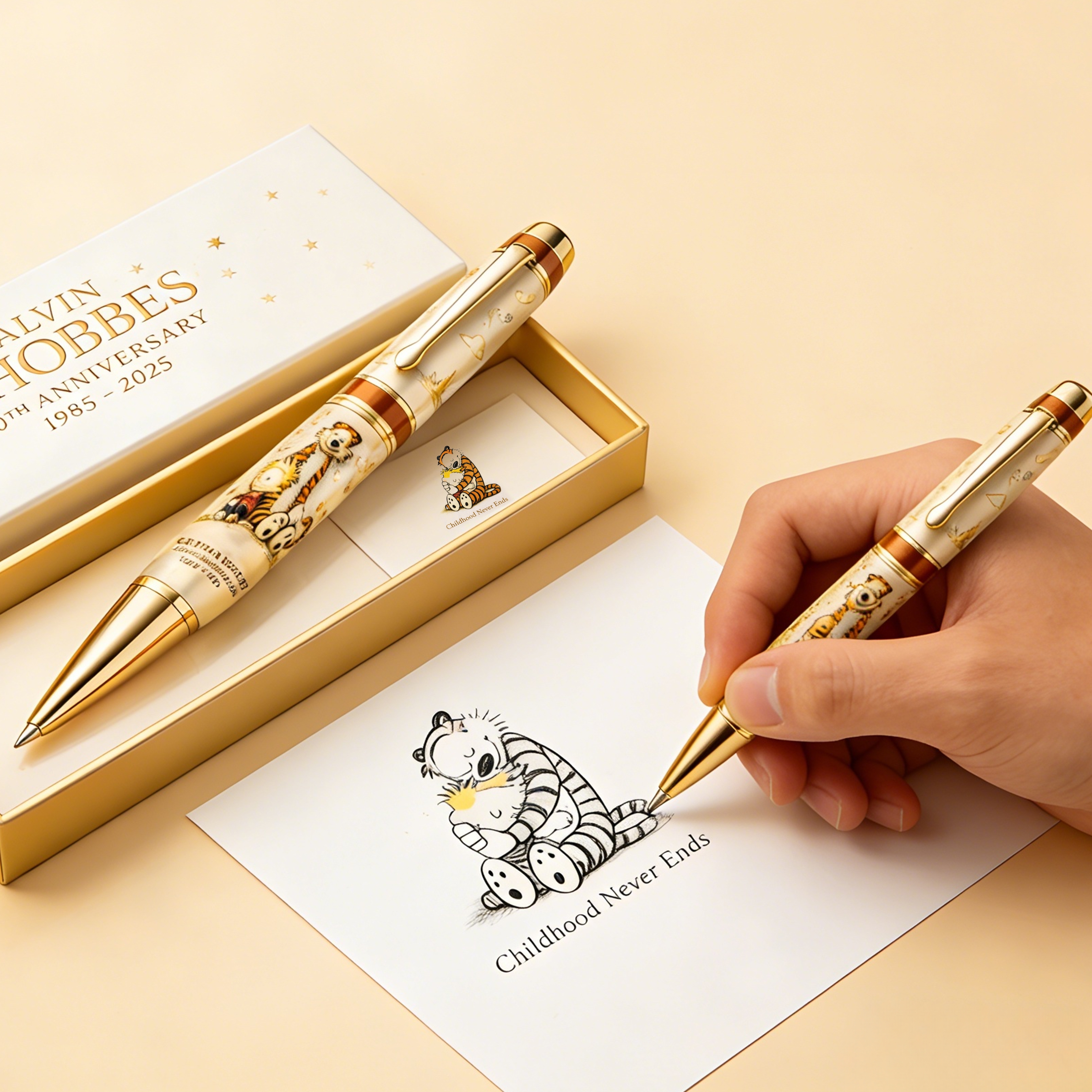 ✨ Calvin & Hobbes 40th Anniversary Commemorative Pen