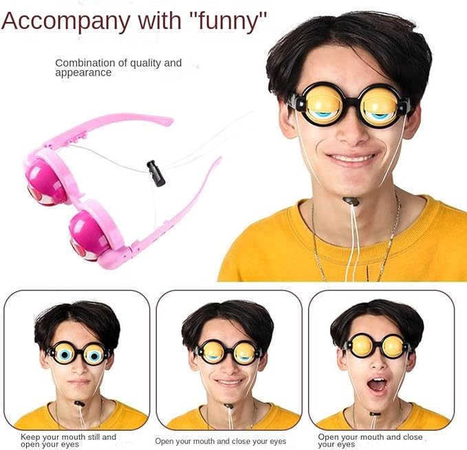 👓👓Crazy glasses props 🔥（The most popular children's gifts in 2025）