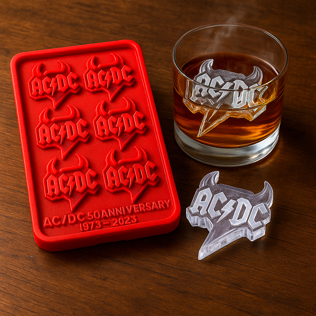 AC⚡DC 50th Anniversary ice mold