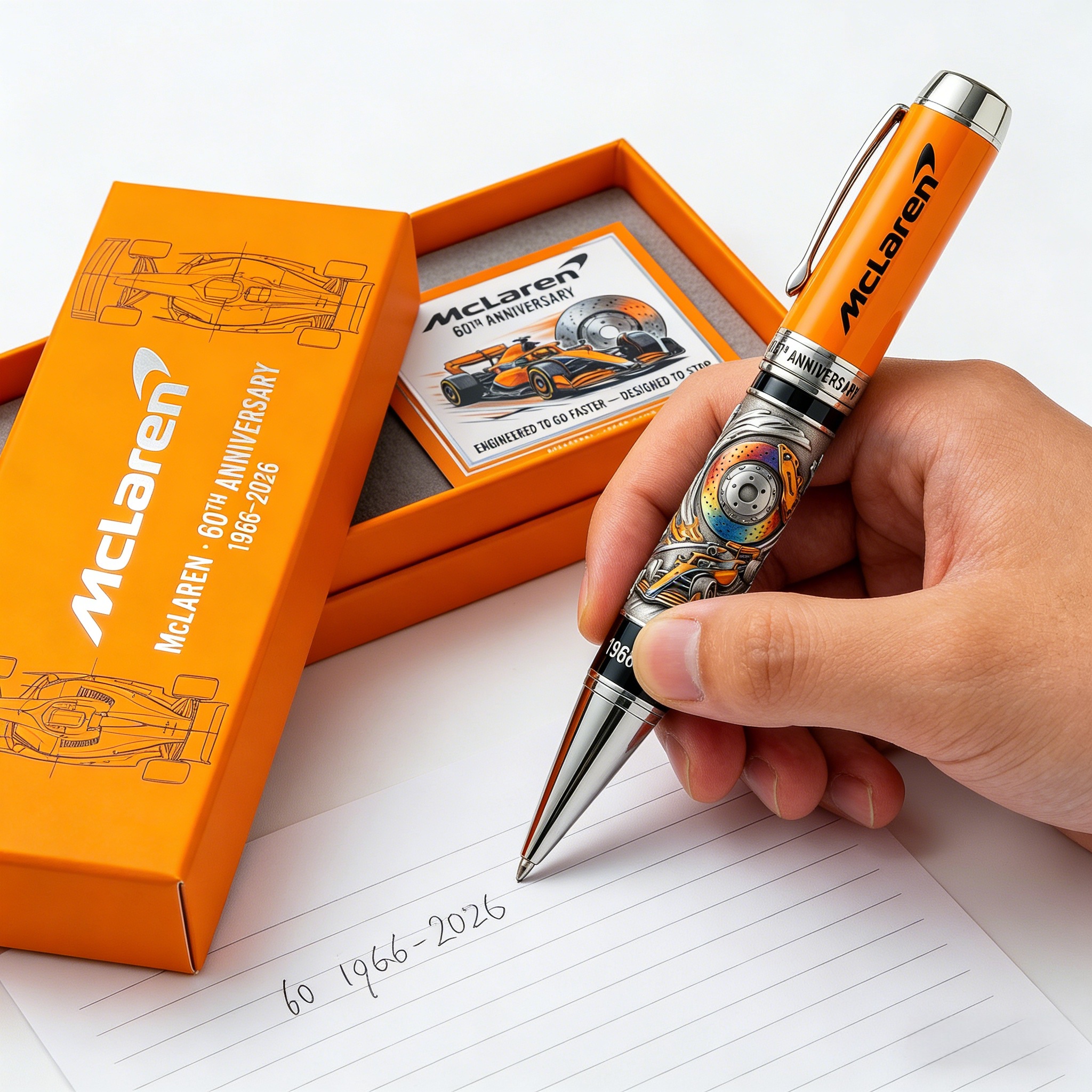 McLaren 60th Anniversary Commemorative Pen