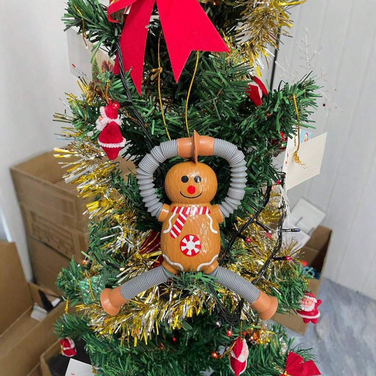 🔥CHRISTMAS ON SALE🔥Christmas Stretchy Tube Decoration Toys