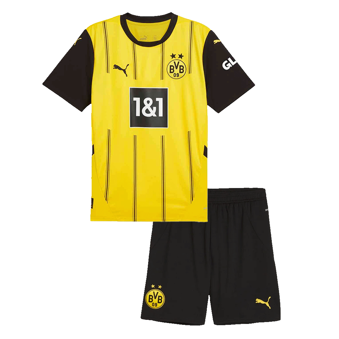 Borussia Dortmund Kids' Home Football Kits 2024/25