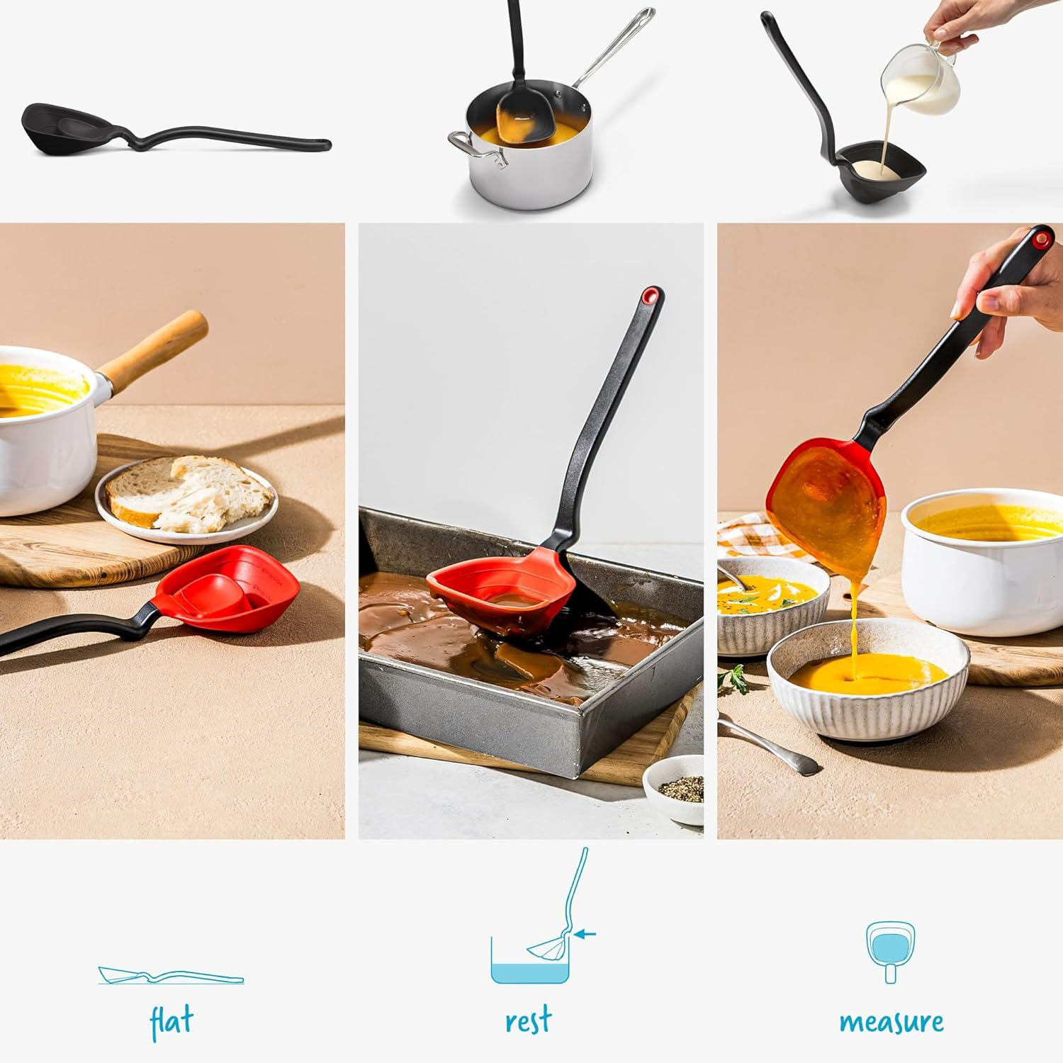 ✨Flash Sale✨Fold-Flat Cooking Ladle