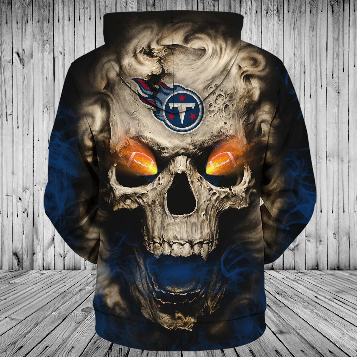 TITANS 3D HOODIE SKULL12